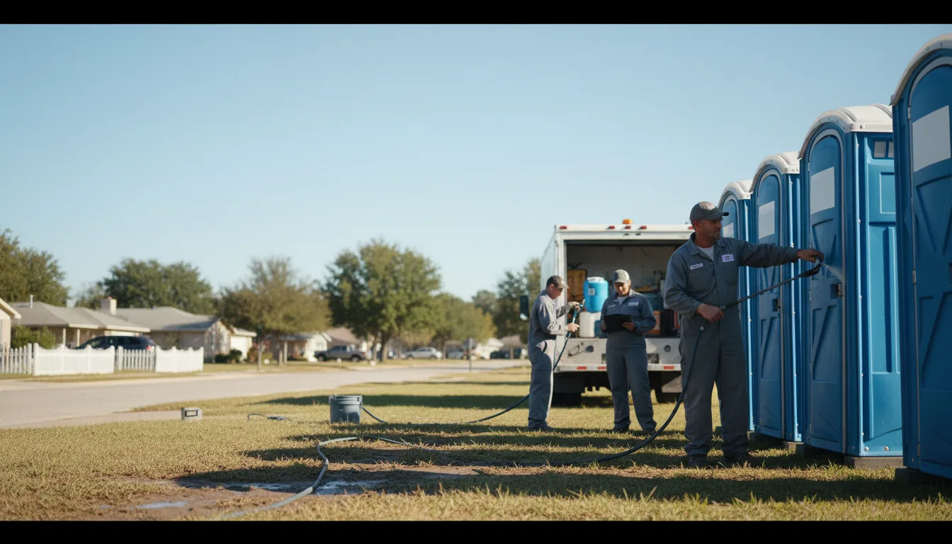 Long-Term Portable Toilet Rental in Edgard, LA near me
